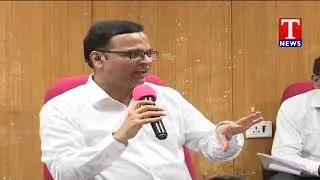 Principal Secretary (Finance) K Ramakrishna Rao Interact with  media | T News Telugu