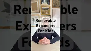 Removable palatal expansion appliances for kids #airwayorthodontics #smallmouth #spaceappliance