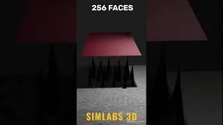 1000 Spikes vs Cloth: Satisfying Blender Physics Simulation! #blenderanimation #ClothSimulation