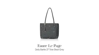 Mau Jual Tas Braned Second? Faure Le Page Daily Battle 27 Tote Steal Grey