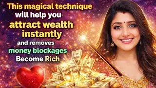 This Magical Technique Attracts Wealth Instantly | Remove Money Blockages FAST 💰✨