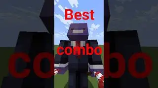 Craziest combo💀 #shorts #minecraft