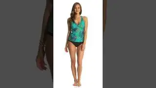 Jantzen Palm Springs H-Back Tankini Top | SwimOutlet.com