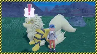 Shiny Arcanine in Pokemon Scarlet!