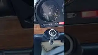 '76 Mercedes 450sel cold start
