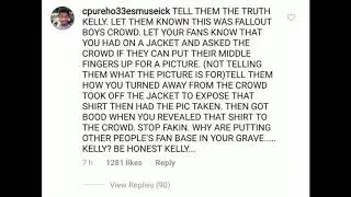 Machine Gun Kelly Exposed For Faking Pictures & Gets Booed Off Stage At Fall Out Boy Concert.