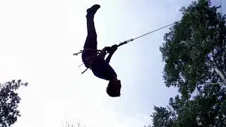 We Built a Epic Rope Swing