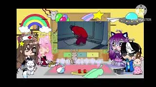 My Gacha Characters React to Among US Hide and Seek Trailer!🔥&hearts;️|Gacha Club||Among us|