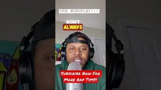 Learn How To Rap | Using Wordplay #learnhowtorap #learn #howto #rap #word #play #wordplay #rapper