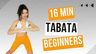 16 MIN TABATA WORKOUT FOR BEGINNERS - Full Body Workout for Weight Loss & Toned Body