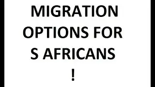 Migration options to Australia ... for people from South Africa