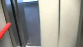 (retake) Montgomery hydraulic elevator @ Waterfront Skytrain station