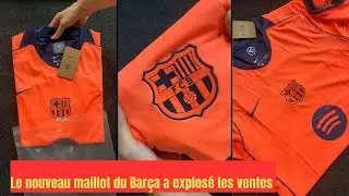Le 3e maillot du Bar&ccedil;a d&eacute;j&agrave; SOLD OUT d&egrave;s sa sortie , Barcelone 2025 26