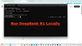 DeepSeek AI Local Setup Hindi | Offline AI Chatbot Setup Hindi