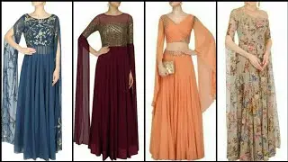 Impressive And Outstanding Designer Flare Sleeves Dress Design Ideas 2019