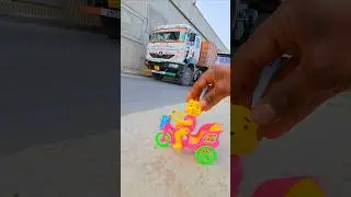 Crazy Bicycle 🚲 And Remote Control Police Bike Unboxing And Testing Short Video ||