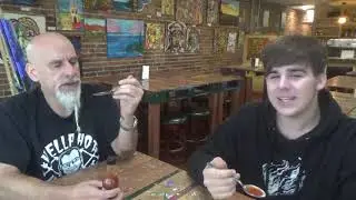 Voodoo Reaper Hot Sauce from The Pepper Palace.....a gift from my friend Kyle!
