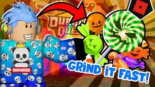 HOW TO GRIND HALOWEEN CANDIES FAST ON DUNGEON QUEST  | Roblox Dungeon Quest