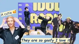 Stray Kids being a mess on Idol Radio