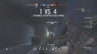 Dodging bullets like Neo in this sloppy Ela ace (Tom Clancy's Rainbow Six Siege)
