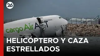 🇺🇸 EN VIVO - EEUU | &iquest;Qu&eacute; pas&oacute; con el helic&oacute;ptero y el caza estrellados en el mar de China?