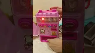fun play this cute vending machine ASMR #shorts #coinoperatedmachine #asmr #satisfying