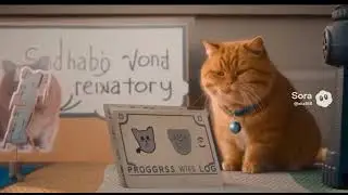 How to tame your wild cat #healing #cat #funny 