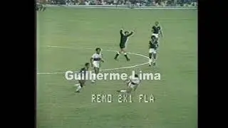 BRASILEIRO 1975 - FLAMENGO 1X2 REMO -  GOLS DA VIT&Oacute;RIA HIST&Oacute;RICA DO REMO
