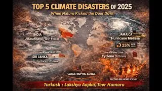 Top-5 Climate Disasters of 2025