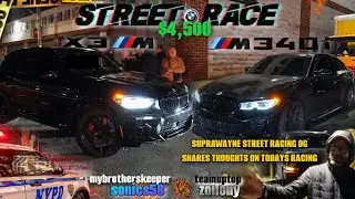 STREET RACE X3M VS M340 1STOCKF30 M240 VS NOHESI 340 RERUN MUSTANG VS SUPRA COPS BLOCK US IN 😳