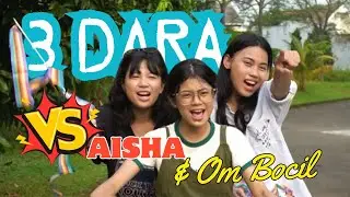 Cewek Cantik Basah2an 🤣 | 3 Dara vs Aisha Om Bocil | Naik Motor ATV | Prank Science #games
