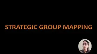 Strategic Group Mapping  #management #strategy #cainter #icaistudents 