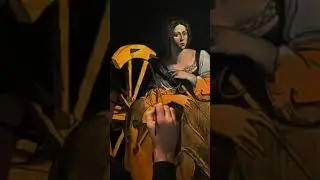 Caravaggio y Fillide: el instante antes del martirio. Santa Catalina de Alejandr&iacute;a