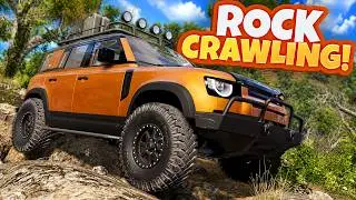 The BEST New Offroad Map for Rock Crawling! (BeamNG Drive Mods)