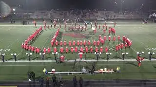 Cardinal Pride Marching Band pregame performance 10.26.18