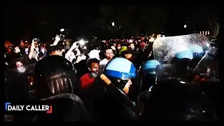 Footage Reveals Rioters In DC Clashing With Park Police
