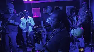 @AfrofuturisticsOfficial Performing Their Music Set at @ValhallaRecords Afro Jazz Brand in Chicago 🎶