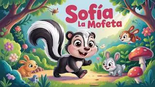 🤠SOFIA LA MOFETA🦨💨🌳|Canci&oacute;n infantil para #bailar y #aprender #familia #bebe #ni&ntilde;os #animales mix3