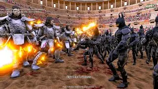 Soul Tyrants Unleashed: Gotham Knight Takes on the Ghost Riders in Epic Simulator UEBS