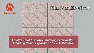 Amulite Heat Insulation Building Exterior Wall Cladding Panel Series