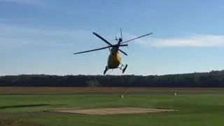 PHI Bell 407 departs Shannon Airport (KEZF)