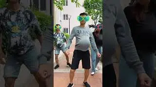 Wear belly dancing glasses | Dance Fun - Đeo k&iacute;nh m&uacute;a bụng #shorts