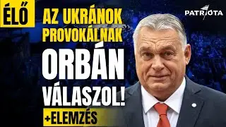 ÉLŐ: Orbán Viktor beszéde + Patrióta elemzés | Háborúellenes Gyűlés Hatvan (DPK)