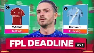 FPL GW4 LIVE DEADLINE STREAM 🌍 FINAL TEAM 🔒
