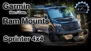 Garmin Overlander and Ram Mounts Sprinter 4x4