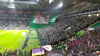 Celtic vs Bayern YOU'LL NEVER WALK ALONE. Bayern fans impressed by the core of Green Army 12.02.2025