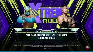 WWE2K23| Sin Cara vs The Rock
