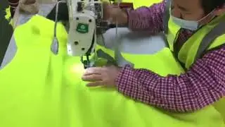 Factory directly customizable Industrial working safety Reflective work jackets