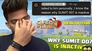 Exact reason why @sumit007yt is not uploading video's / Clashing adda gave us full details