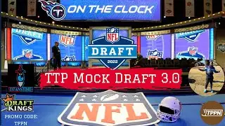 Tennessee Titans 7 Round Mock Draft 3.0 | #TennesseeTitans #NFLDraft #TitanUp
